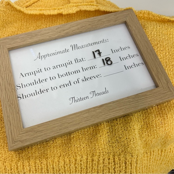 Lulus NWT Yellow Knit Scalloped Cropped Cami - Picture 7 of 7